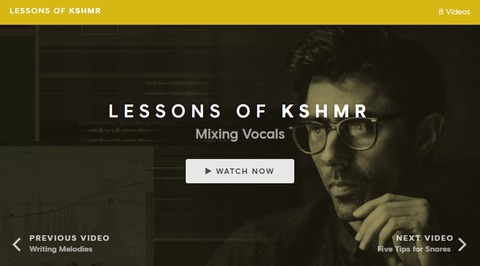 LESSONS OF KSHMR