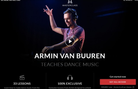 MASTERCLASS ARMIN VAN BUUREN TEACHES DANCE MUSIC